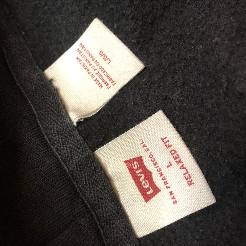 Levi's Relaxed Fit Hoodie - Men's - L - Black